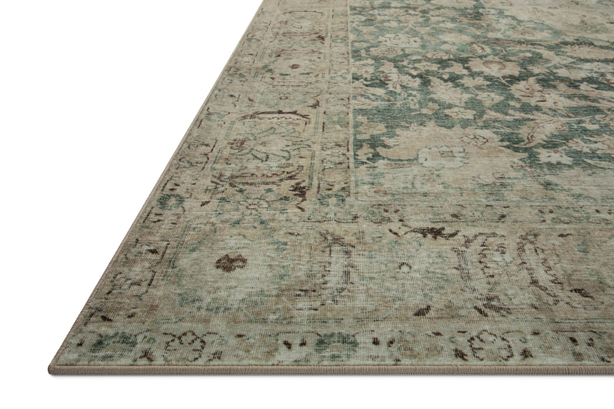 Sinclair Rug 05 | Jade / Sand