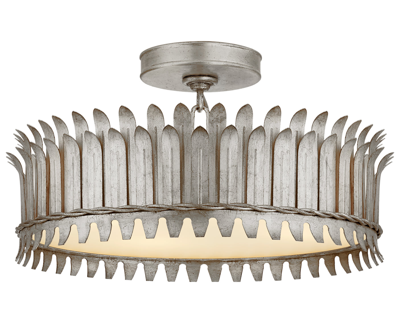 Leslie 16" Semi-Flush