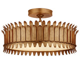 Leslie 16" Semi-Flush