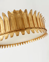 Leslie 16" Semi-Flush