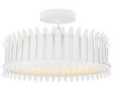 Leslie 16" Semi-Flush