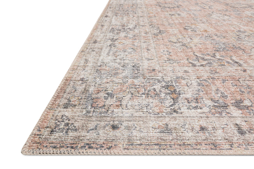 Skye Rug 01 | Blush / Grey