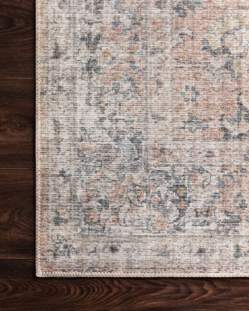 Skye Rug 01 | Blush / Grey