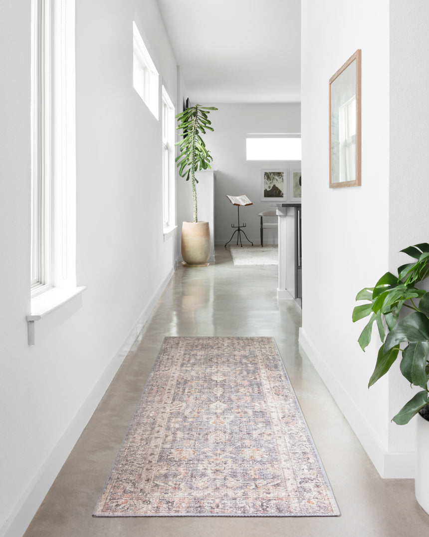 Skye Rug 01 | Grey / Apricot
