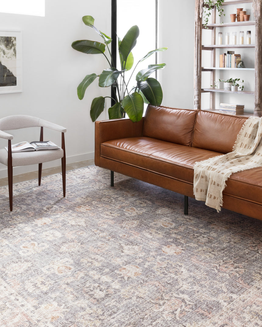 Skye Rug 01 | Grey / Apricot