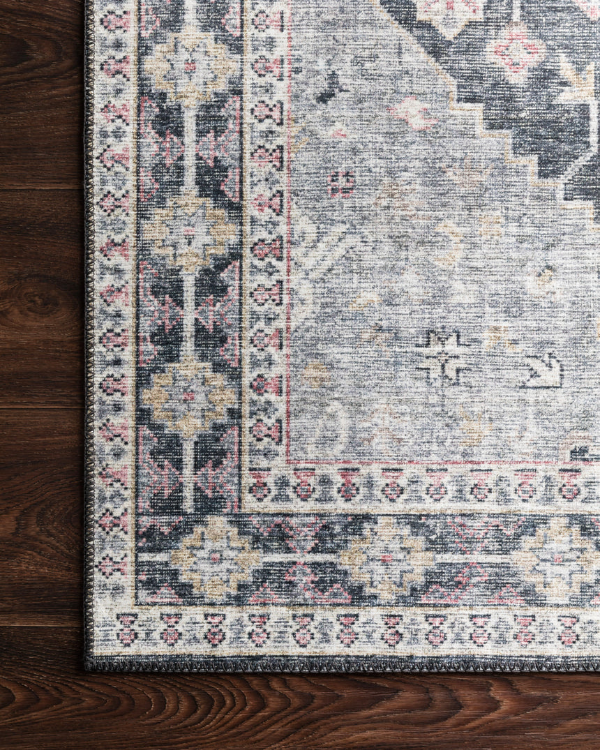 Skye Rug 02 | Charcoal / Multi