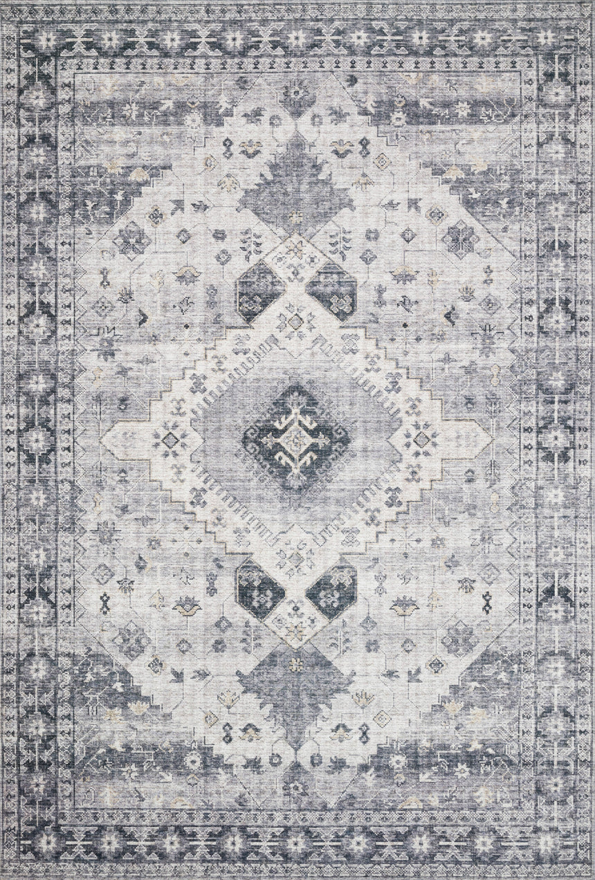 Skye Rug 02 | Silver / Grey