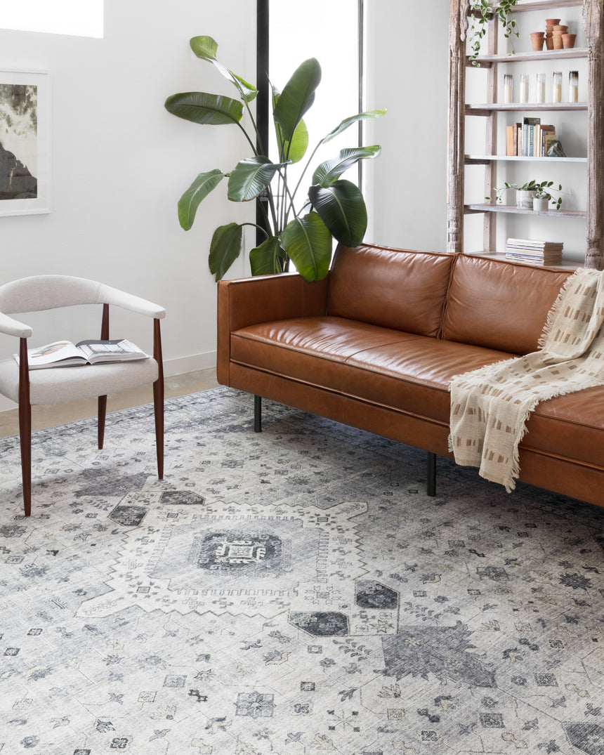 Skye Rug 02 | Silver / Grey