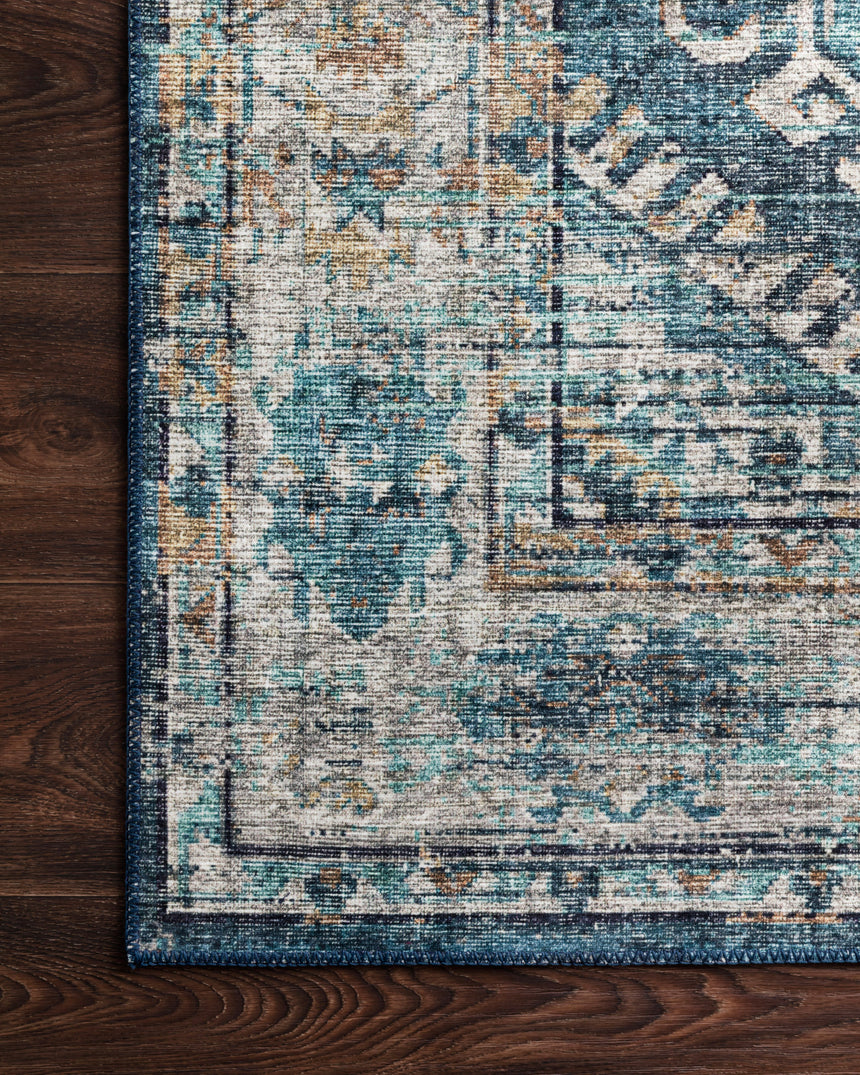 Skye Rug 03 | Denim / Natural