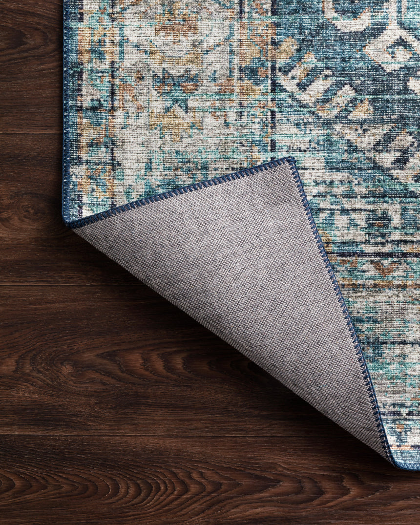 Skye Rug 03 | Denim / Natural