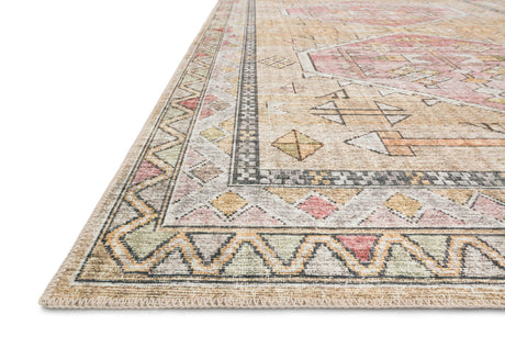 Skye Rug 04 | Gold / Blush
