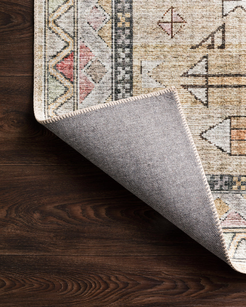 Skye Rug 04 | Gold / Blush