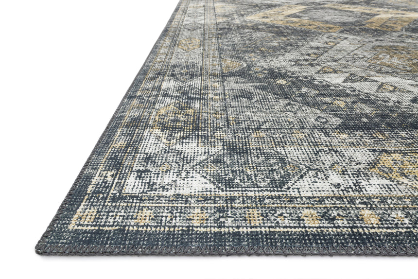 Skye Rug 09 | Graphite / Silver