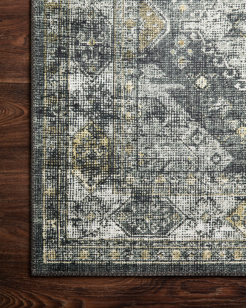 Skye Rug 09 | Graphite / Silver