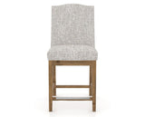 Canadel Champlain Upholstered Counter Stool 310A in FP Crypton® and 03 Oak Washed, front view