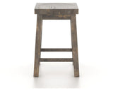 Canadel Champlain Block Stool in Shadow, front view