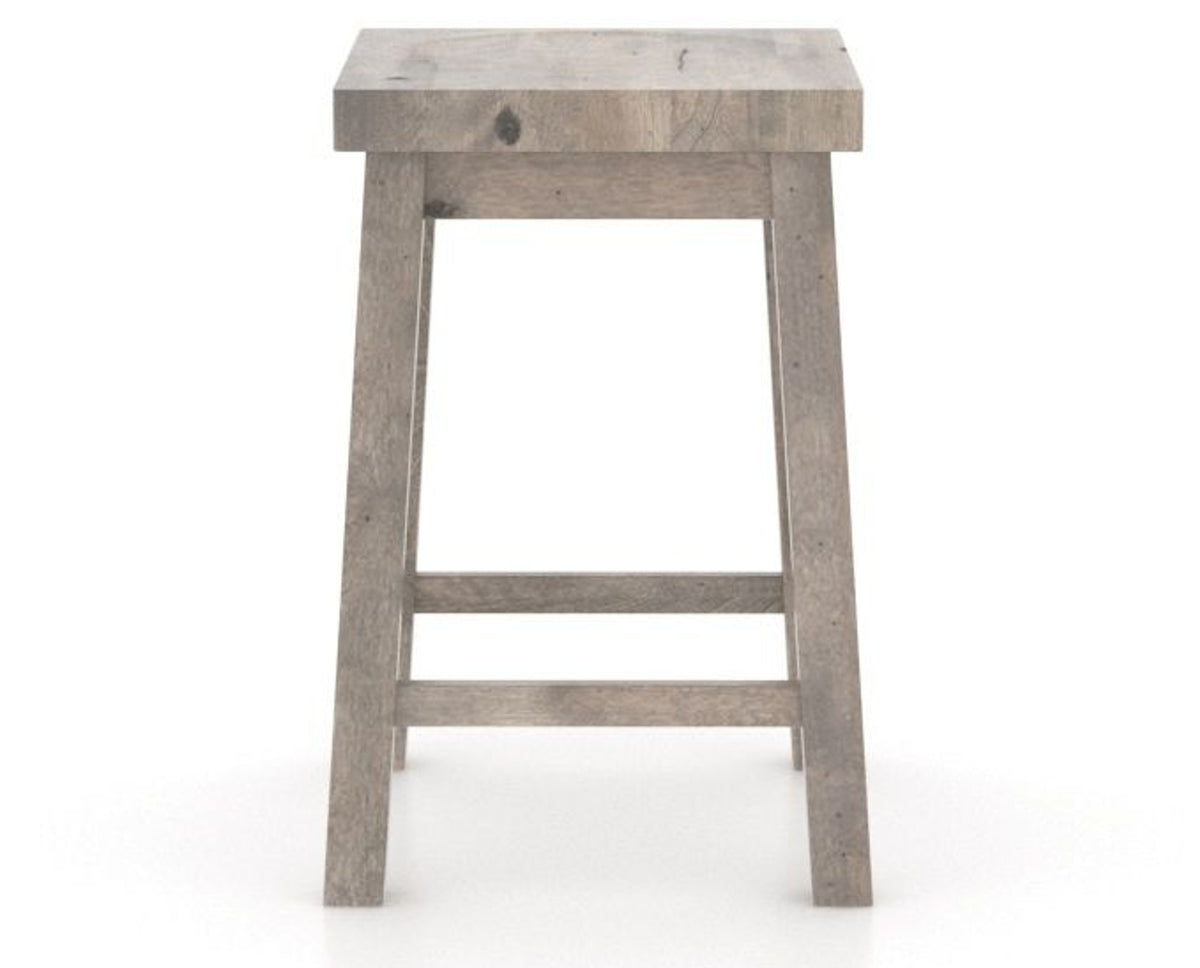 Canadel Loft Backless Counter Stool 5057 in Shadow, front view