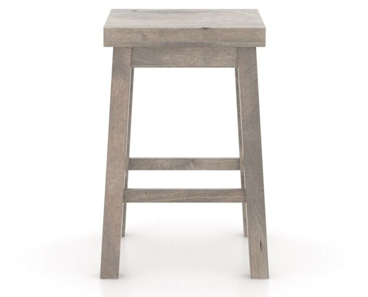 Canadel Loft Backless Counter Stool 5057 in Shadow, side view