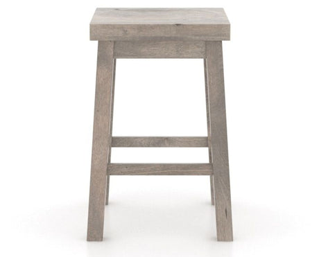 Canadel Loft Backless Counter Stool 5057 in Shadow, side view
