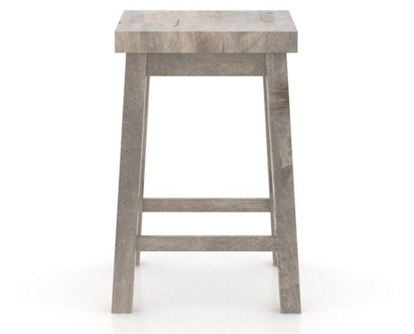 Canadel Loft Backless Counter Stool 5057 in Shadow, back view