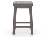 Canadel Loft Backless Counter Stool 5057 in 29 Hazelnut Washed, front view