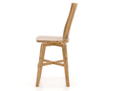 Canadel Champlain Counter Stool in Honey Washed, side view