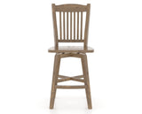 Canadel Champlain Counter Stool in Pecan Washed, front view