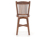 Canadel Champlain Counter Stool in Spice Washed, back view