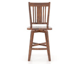 Canadel Champlain Lloyd Counter Stool in Spice Washed, front view