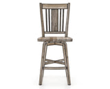 Canadel Champlain Lloyd Counter Stool in Heritage Nature, front view