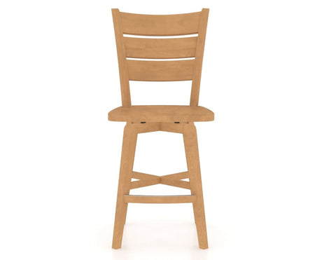 Canadel Modlad Counter Stool in Caramel Washed, front view