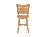 Canadel Modlad Counter Stool in Caramel Washed, back view