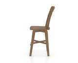 Canadel Modlad Counter Stool in Pecan Washed, side view