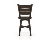 Canadel Modlad Counter Stool in Davy's Grey, back view