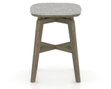 Canadel Stump Counter Stool in Shadow, 7C Fabric, back view