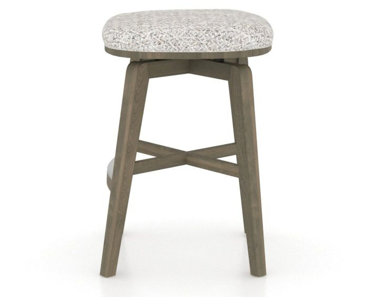 Canadel Stump Counter Stool in Shadow, FP Crypton®, side view