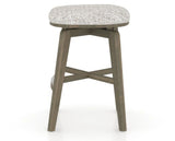 Canadel Stump Counter Stool in Shadow, FP Crypton®, side view