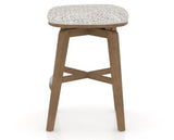 Canadel Stump Counter Stool in Pecan Washed, FP Crypton®, side view