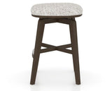 Canadel Stump Counter Stool in Hazelnut Washed, FP Crypton®, side view