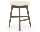 Canadel Stump Counter Stool in Shadow, FT InsideOut®, three-quarter view