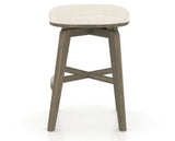 Canadel Stump Counter Stool in Shadow, FT InsideOut®, side view