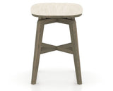 Canadel Stump Counter Stool in Shadow, FT InsideOut®, back view