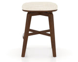 Canadel Stump Counter Stool in Cognac Washed, FT InsideOut®, side view