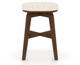 Canadel Stump Counter Stool in Cognac Washed, FT InsideOut®, back view