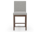 Canadel Sophia Counter Stool in Cognac Washed, 7C Fabric, front view