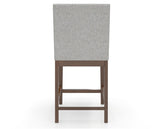 Canadel Sophia Counter Stool in Cognac Washed, 7C Fabric, back view