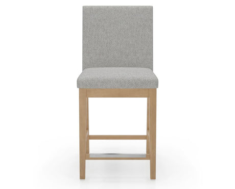 Canadel Sophia Counter Stool in Caramel Washed, 7C Fabric, front view