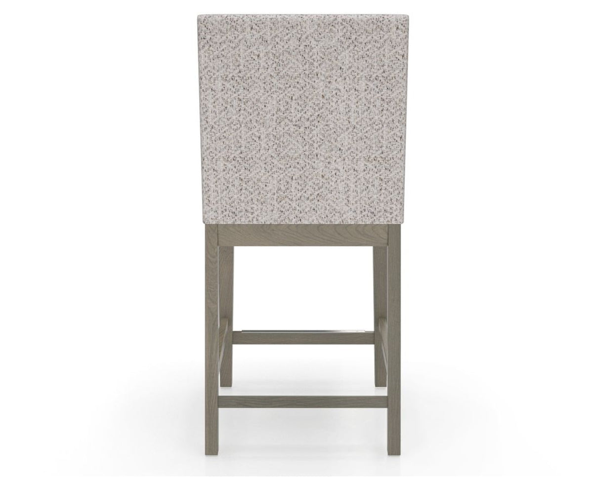 Canadel Sophia Counter Stool in Shadow, FP Crypton®, back view