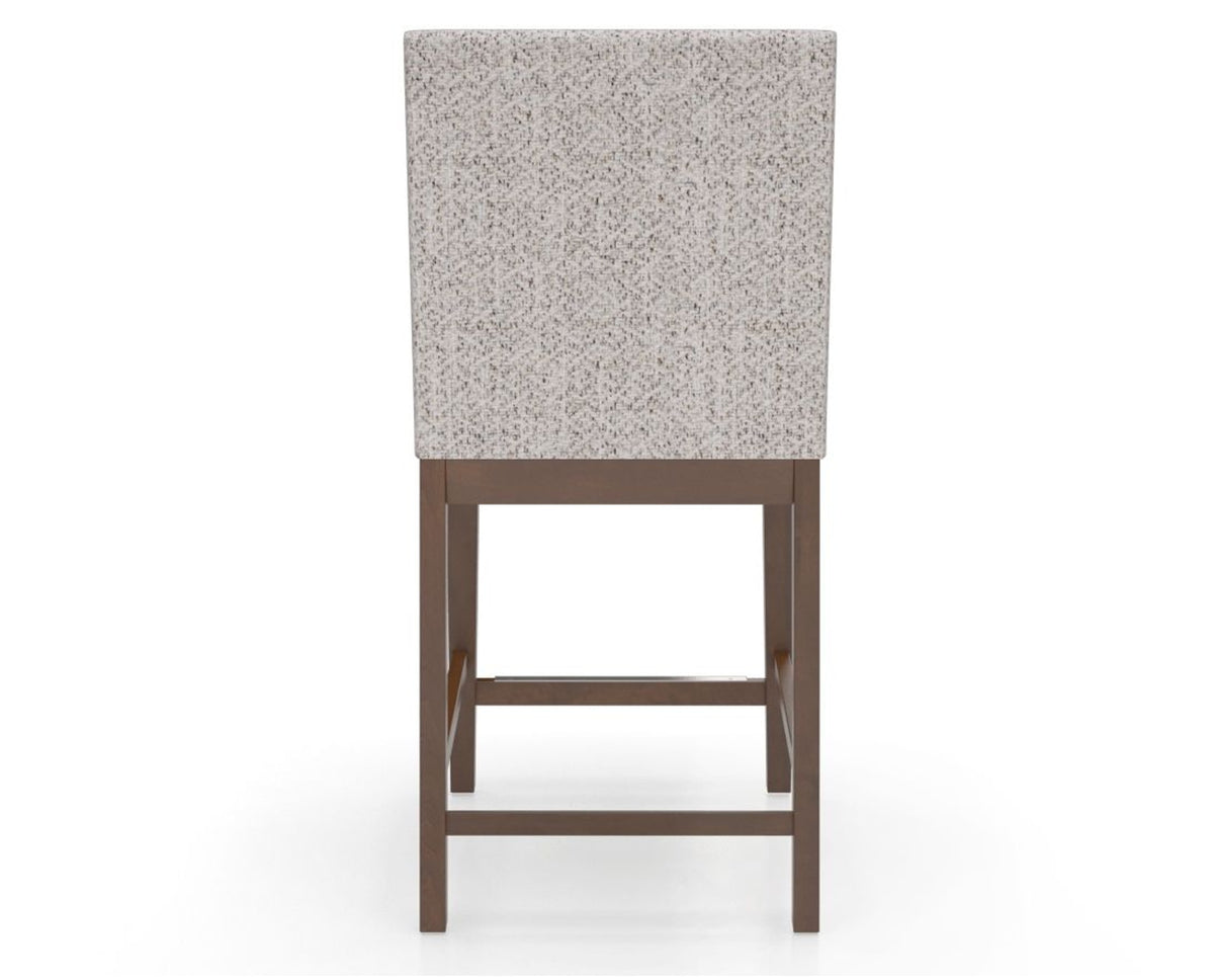 Canadel Sophia Counter Stool in Cognac Washed, FP Crypton®, back view