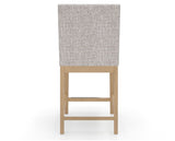 Canadel Sophia Counter Stool in Caramel Washed, FP Crypton®, back view